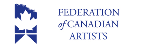 Canadian federation of artists logo