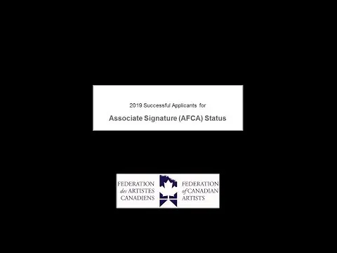 Video: 2019 successful applicants for Associate (AFCA) status