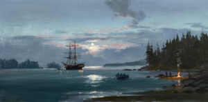 Anchorage in the Moonlight by Dale Byhre, SFCA